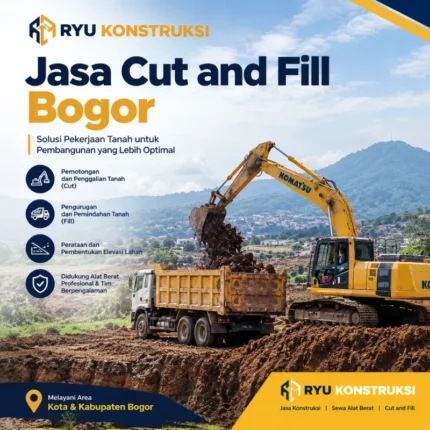 layanan jasa cut and fill bogor