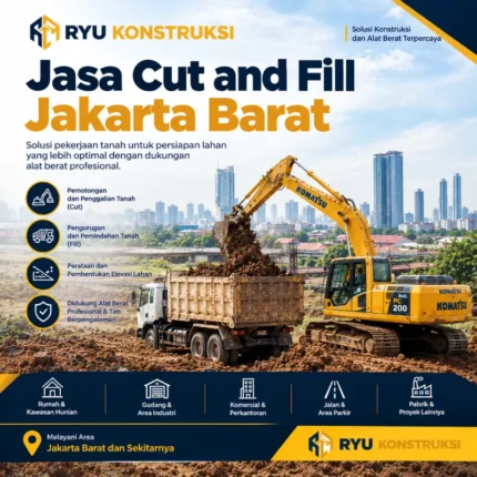 layanan jasa cut and fill jakarta barat profesional