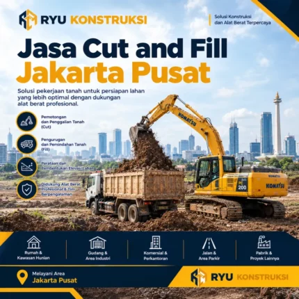 layanan jasa cut and fill jakarta pusat profesional di indonesia