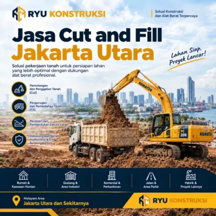 layanan jasa cut and fill jakarta utara profesional