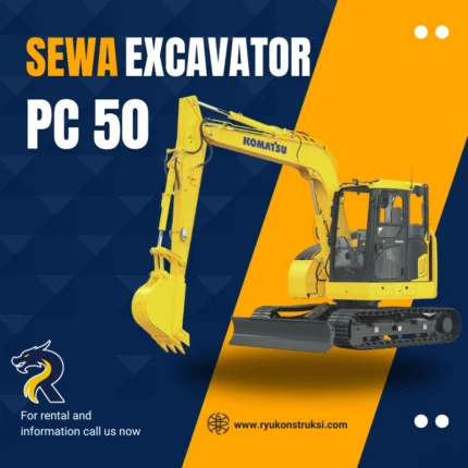 Sewa Excavator PC 50