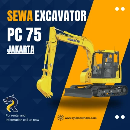 Sewa Excavator PC 75 Jakarta