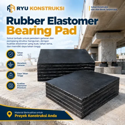 jual rubber elastomer bearing pad ryu konstruksi