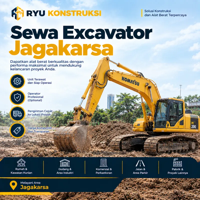 jasa sewa sewa excavator jagakarsa per jam termurah dari ryu konstruksi jasa sewa sewa excavator jagakarsa per jam termurah dari ryu konstruksi