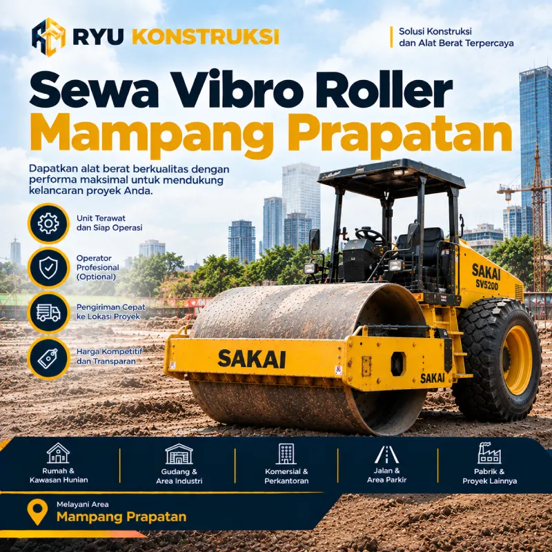 jasa sewa vibro roller mampang prapatan per jam termurah dari ryu konstruksi jasa sewa vibro roller mampang prapatan per jam termurah dari ryu konstruksi