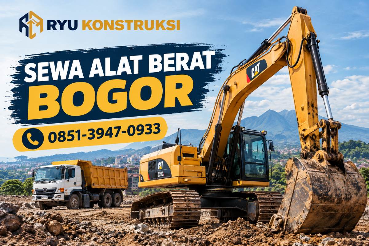 Sewa Alat Berat Bogor - Rental Alat Berat Murah dan Terdekat di Bogor