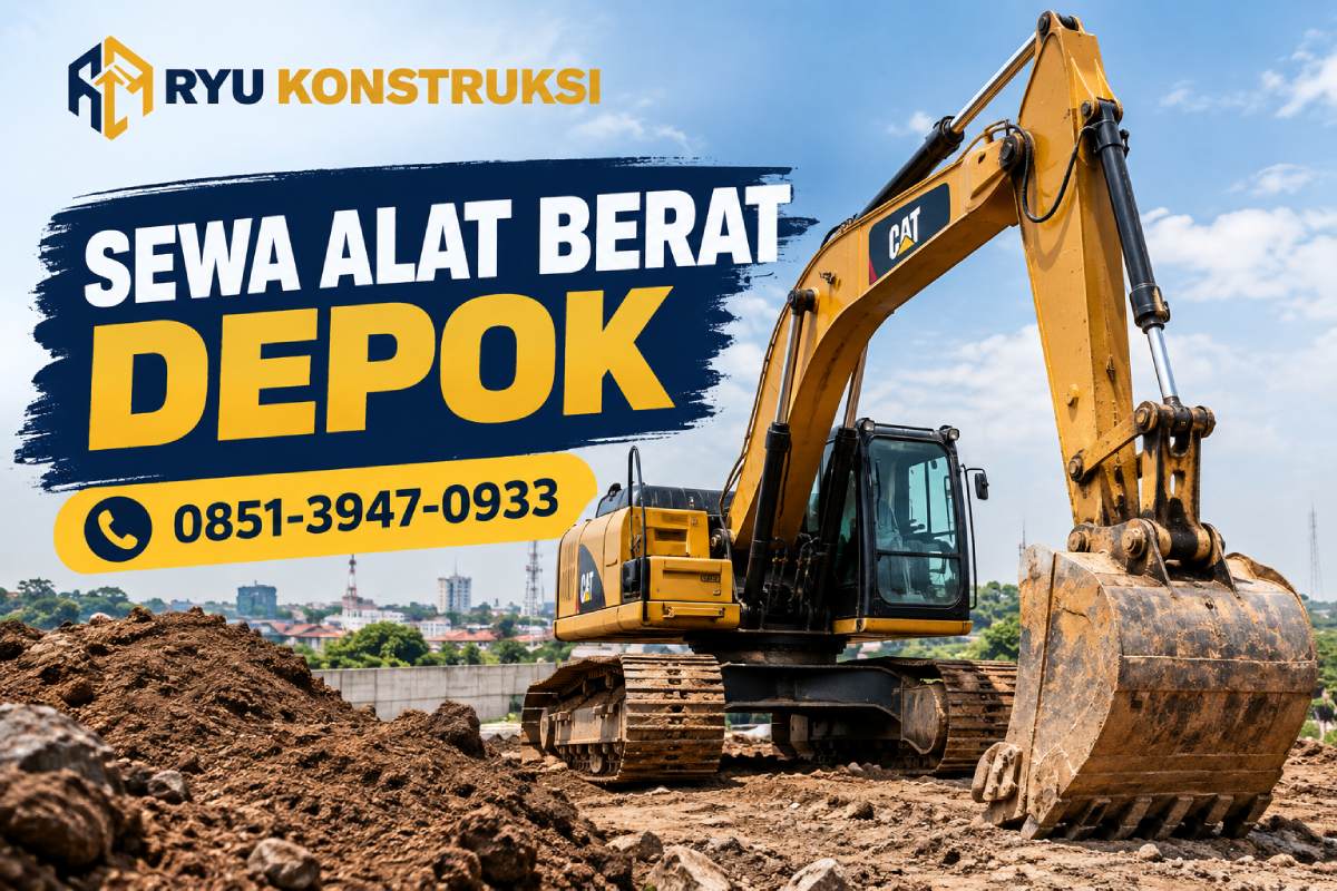 Sewa Alat Berat Depok - Rental Alat Berat Murah dan Terdekat di Depok